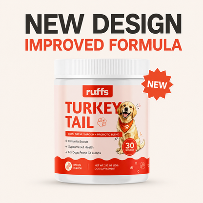 Ruffs™ Turkey Tail Probiotics 60g