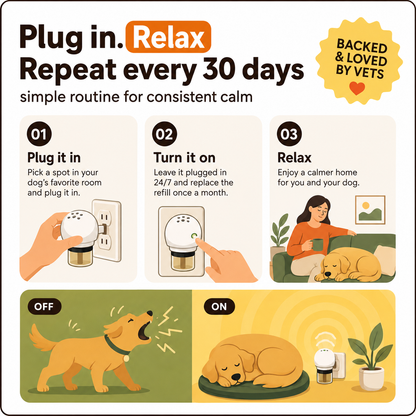Ruffs™ Calming Diffuser Kit