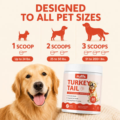 Ruffs™ Turkey Tail Probiotics